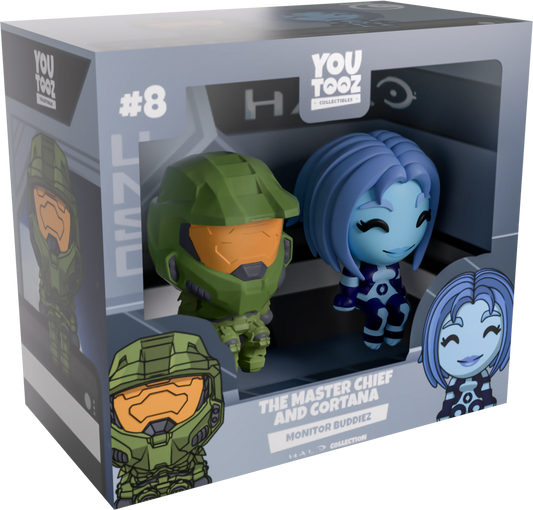 Halo Youtooz Monitor Buddiez Master Chief & Cortana