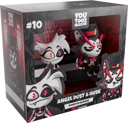 Hazbin Hotel Youtooz Monitor Buddiez Angel Dust & Husk