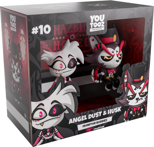 Hazbin Hotel Youtooz Monitor Buddiez Angel Dust & Husk