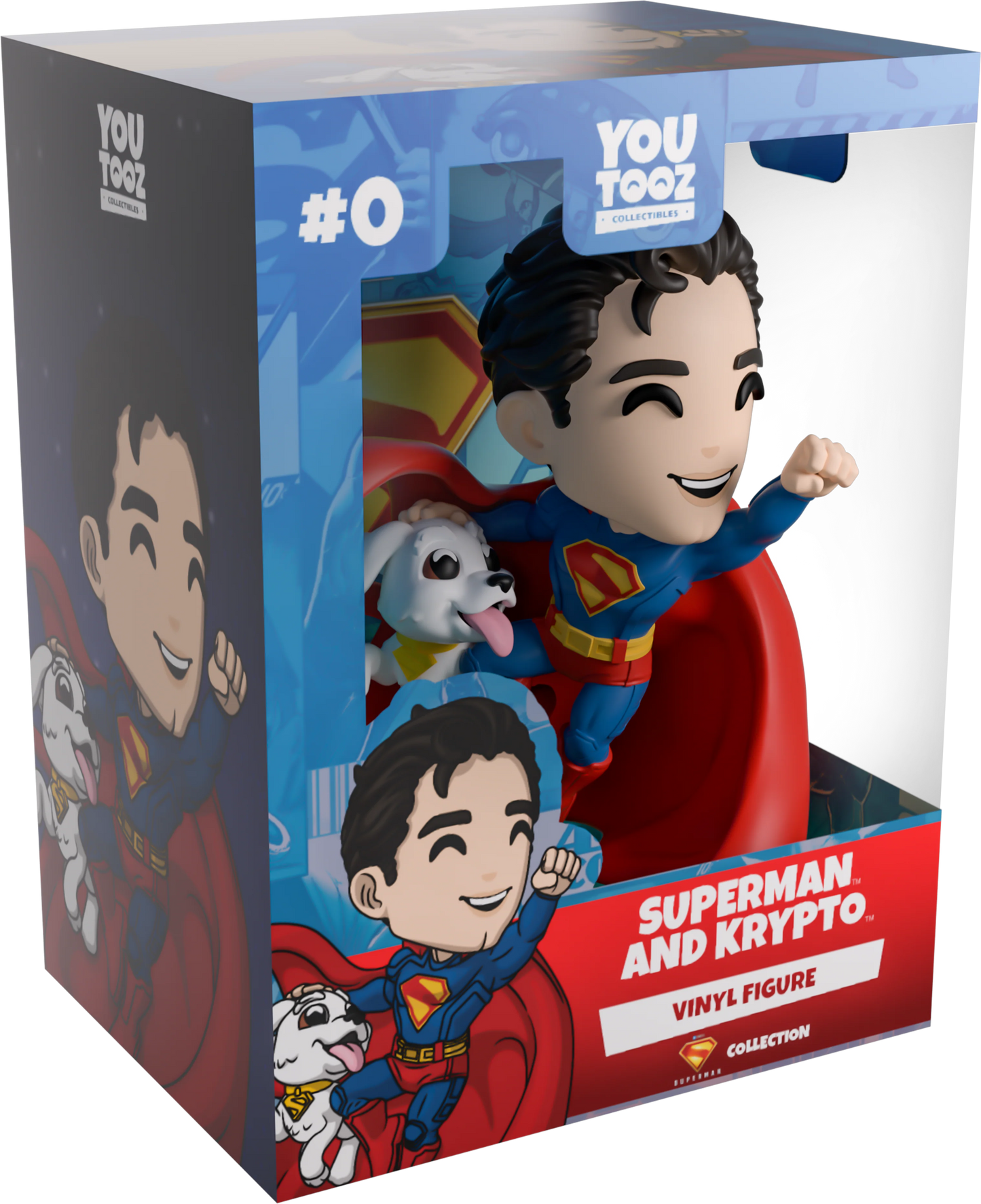 Superman Genesis Youtooz Vinyl Figure Superman and Krypto