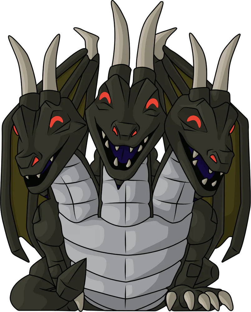 Old School RuneScape Youtooz Vinyl Figure King Black Dragon