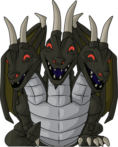 Old School RuneScape Youtooz Vinyl Figure King Black Dragon