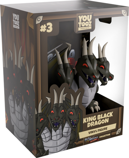 Old School RuneScape Youtooz Vinyl Figure King Black Dragon