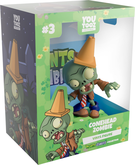 Plants Vs. Zombies Youtooz Vinyl Figure Conehead Zombie
