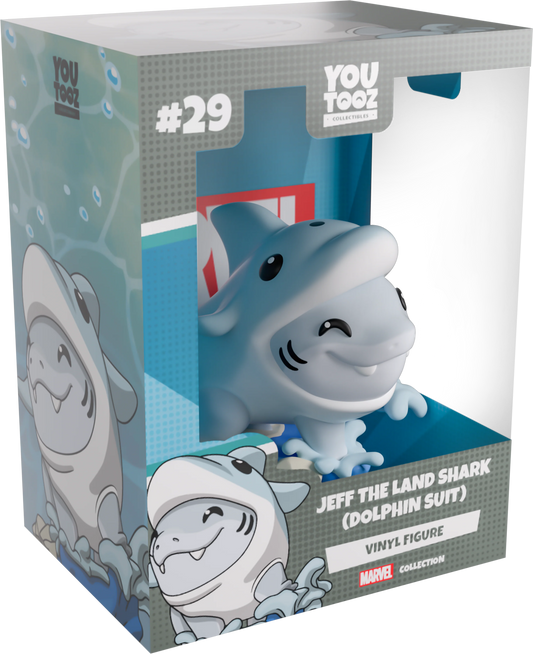Marvel Companions Youtooz Vinyl Figure Jeff The Landshark (Dolphin Suit)