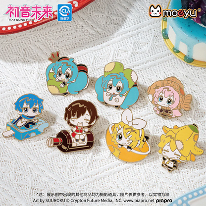 Moeyu - Hatsune Miku AMU Series Metal Enamel Brooch Pins (Blind Box)