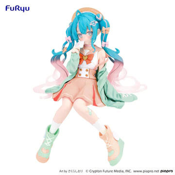 Hatsune Miku Love Sailor Citrus Cream Noodle Stopper Figure