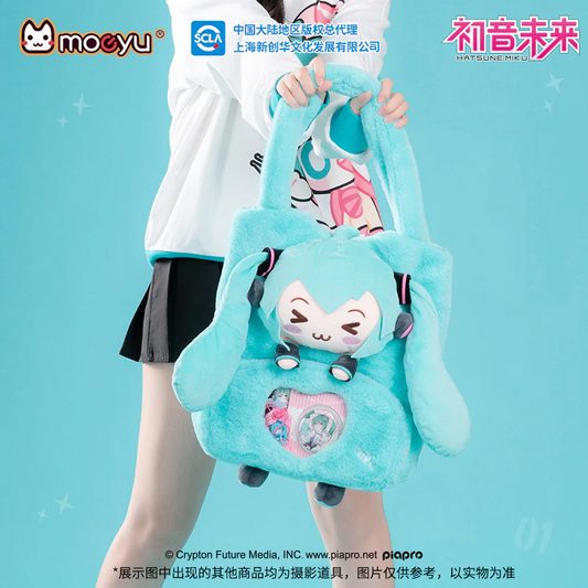 Moeyu - Hatsune Miku Squinty Eyes Series Shoulder Bag