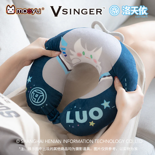 Moeyu - Vsinger Luo Tianyi Plush U-Shaped Plush Pillow