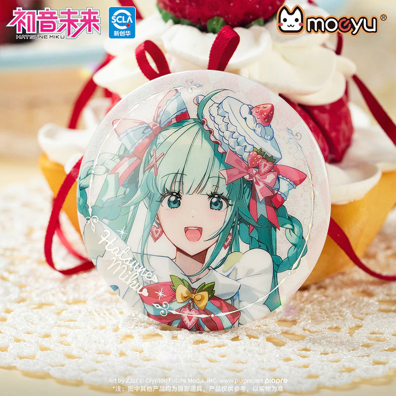 Moeyu - Hatsune Miku Sweet Intertwined Series Tinplate Badge Sweet Style