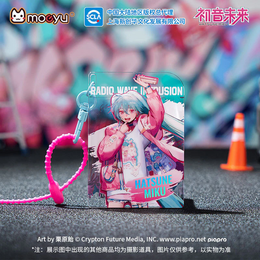 Moeyu - Hatsune Miku Radio Invasion Series Acrylic Pendant