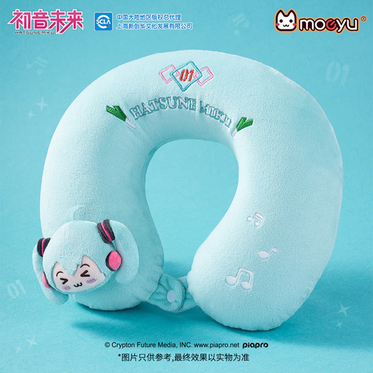 Moeyu - Hatsune Miku U-Shaped Plush Neck Pillow
