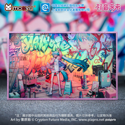 Moeyu - Hatsune Miku Radio Invasion Series Acrylic Color Paper