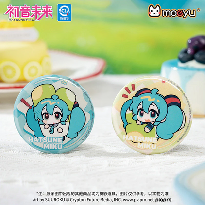 Moeyu - Hatsune Miku AMU Series Metal Tinplate Pin Badge (Blind Box)