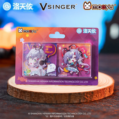 Moeyu - Vsinger Luo Tianyi Funny Night Series Fridge Magnet