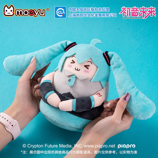 Moeyu - Hatsune Miku Squinty Eyes Series Plush Phone Holder
