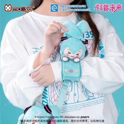 Moeyu - Hatsune Miku Squinty Eyes Series Plush Bracelet