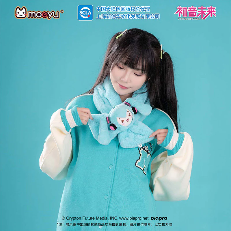 Moeyu - Hatsune Miku Squinty Eyes Series Scarf