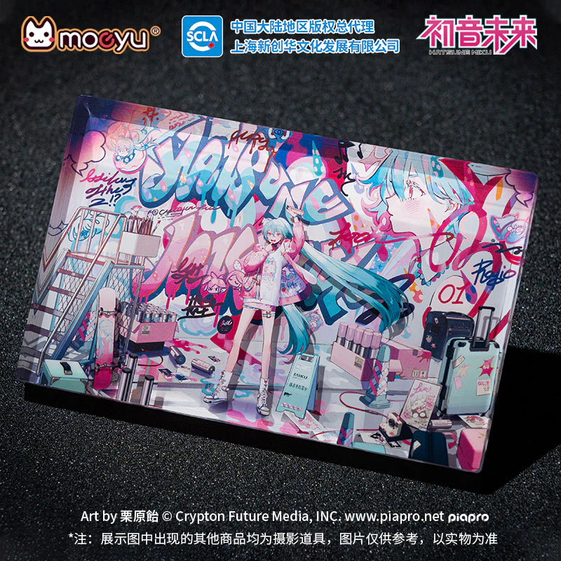 Moeyu - Hatsune Miku Radio Invasion Series Acrylic Block