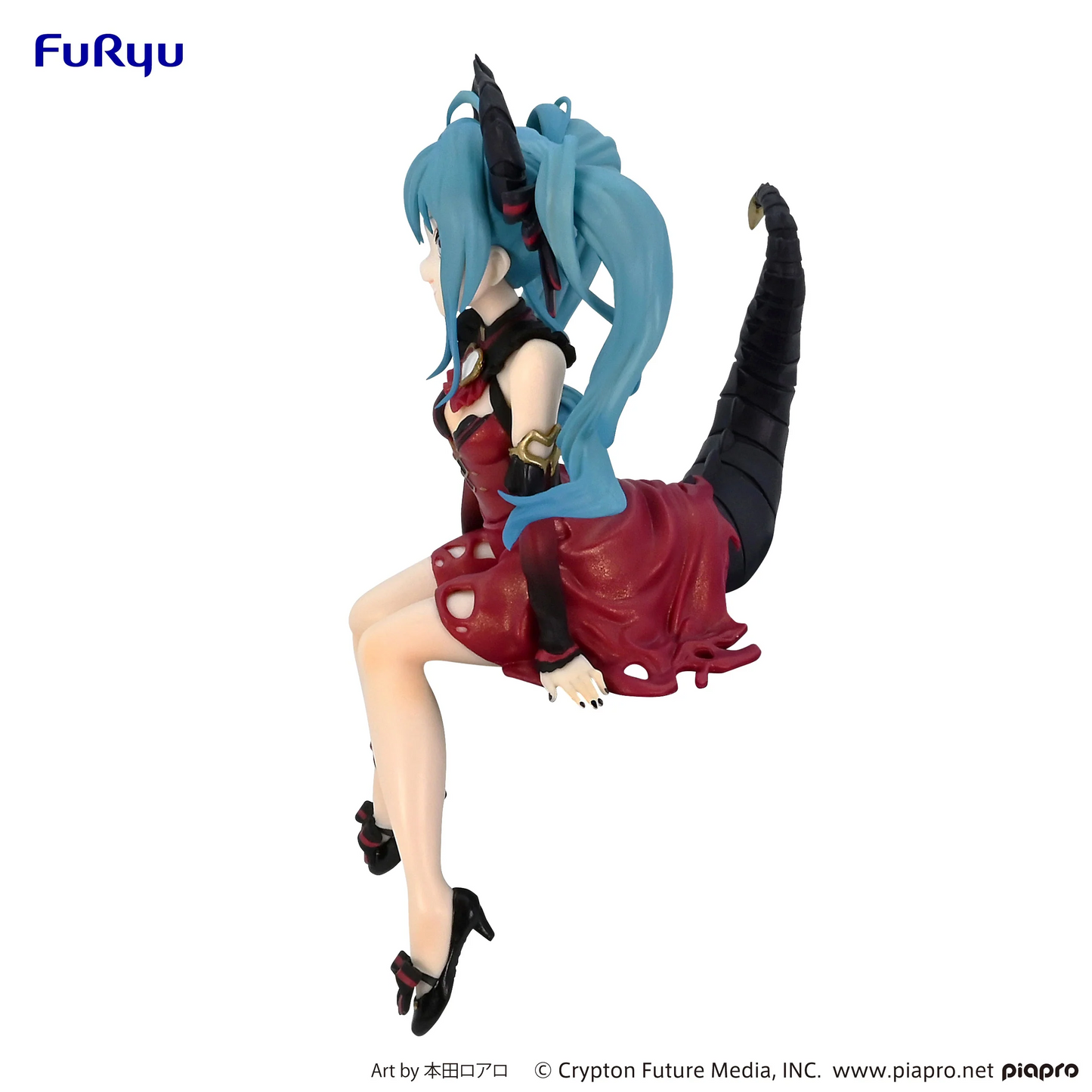 Hatsune Miku Villain Red Noodle Stopper Figure