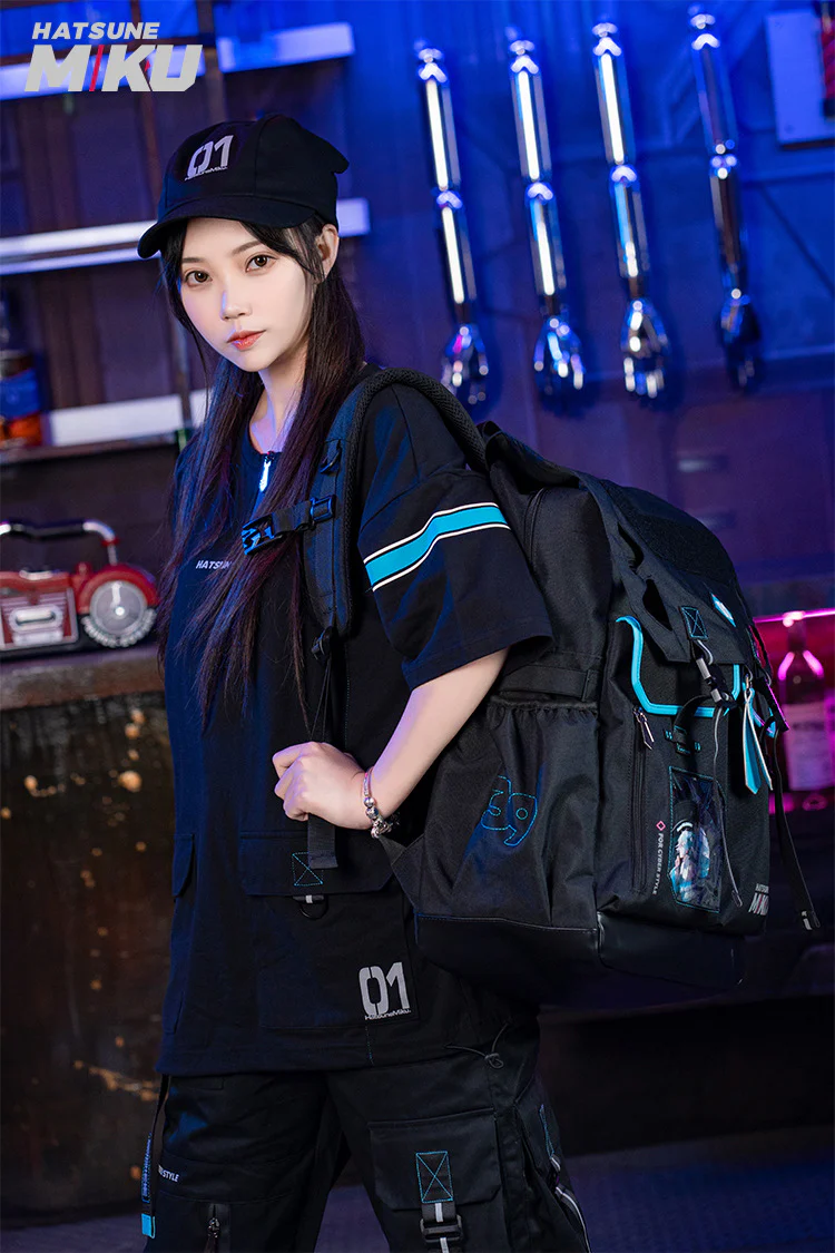 Moeyu - Hatsune Miku 2023 Functional Series Rider Theme Backpack
