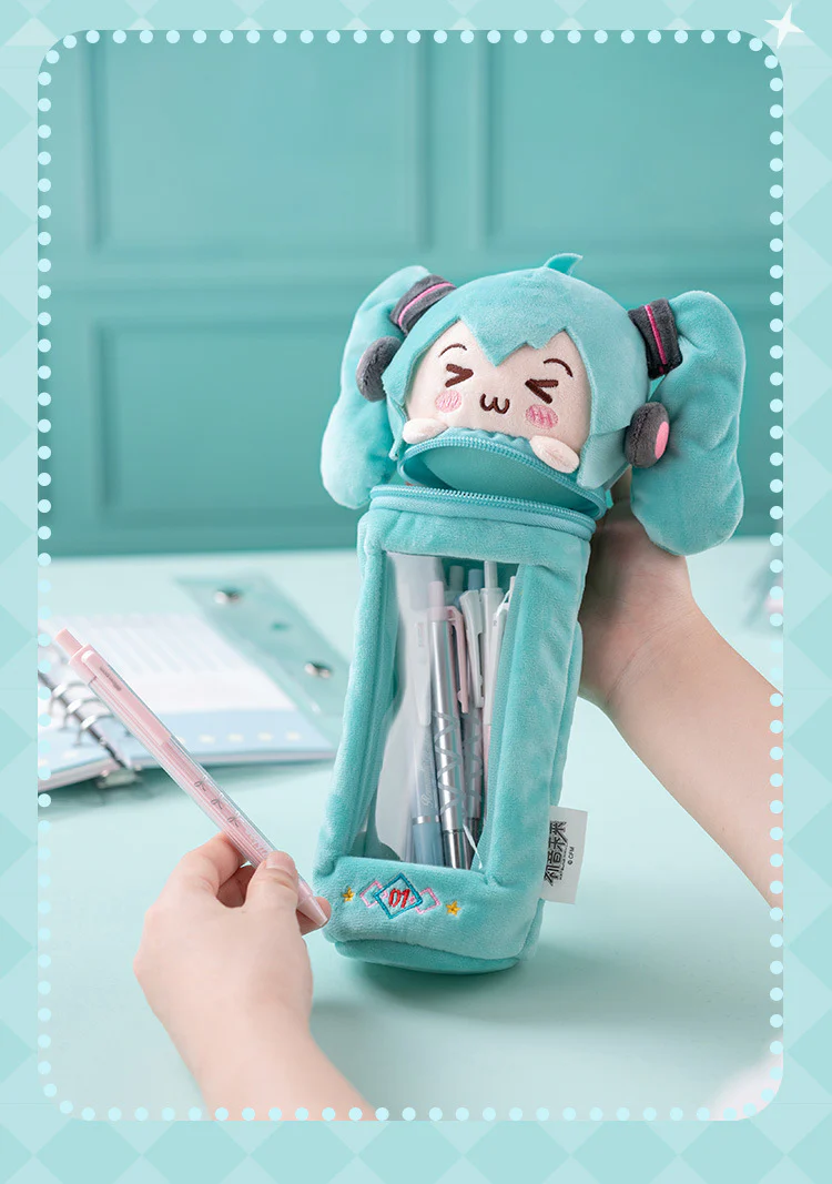 Moeyu - Hatsune Miku Plush Pencil Case