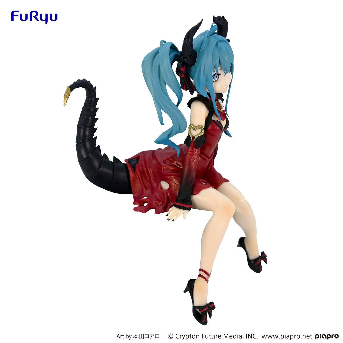 Hatsune Miku Villain Red Noodle Stopper Figure