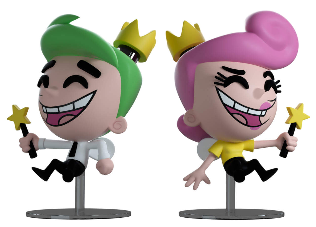 The Fairly Oddparents Cosmo and Wanda Youtooz Vinyl Figure