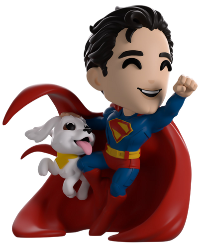 Superman Genesis Youtooz Vinyl Figure Superman and Krypto