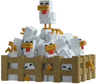 Minecraft Youtooz Vinyl Figure Chickens