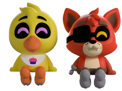 Five Nights at Freddy's Youtooz Monitor Buddiez Chica & Foxy