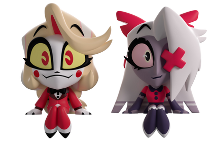 Hazbin Hotel Youtooz Monitor Buddiez Charlie & Vaggie