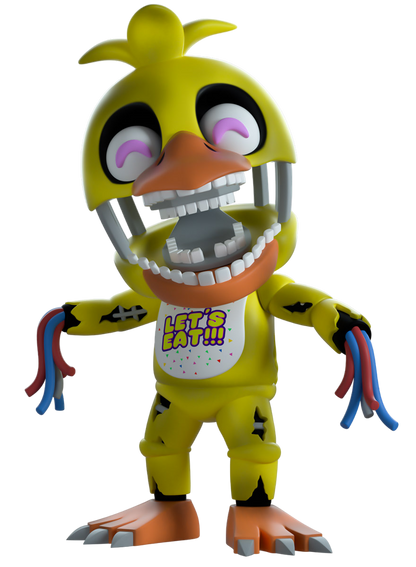 Five Nights At Freddys Withered Chica Youtooz Vinyl Figure