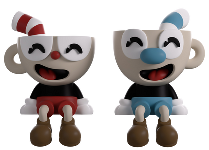 Cuphead Youtooz Monitor Buddiez Cuphead and Mugman