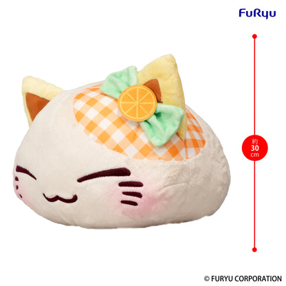 Nemuneko Cat Fruit Big Plush Orange