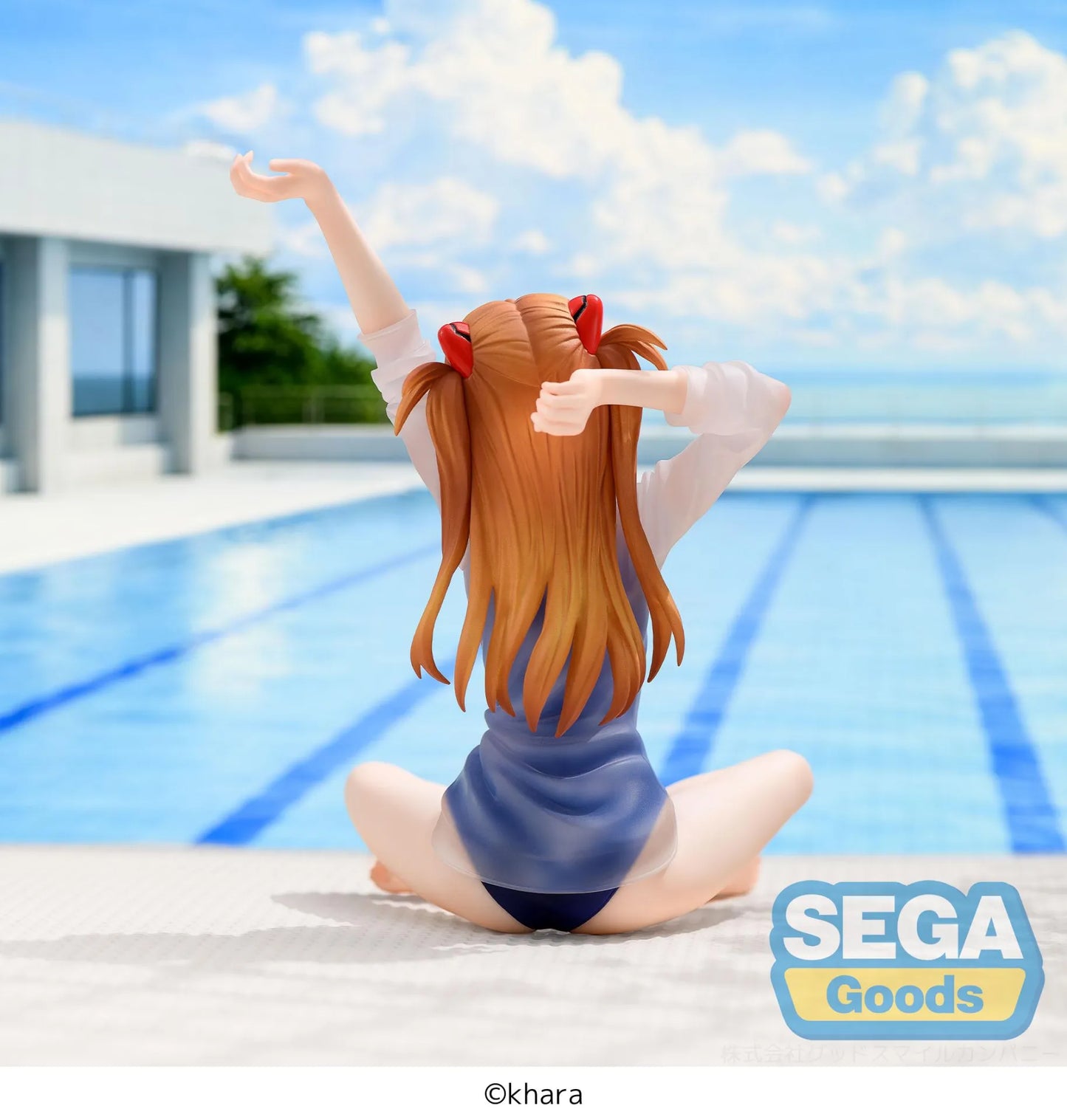 Rebuild of Evangelion Yumemirize Asuka Shikinami Langley School Swimsuit Ver