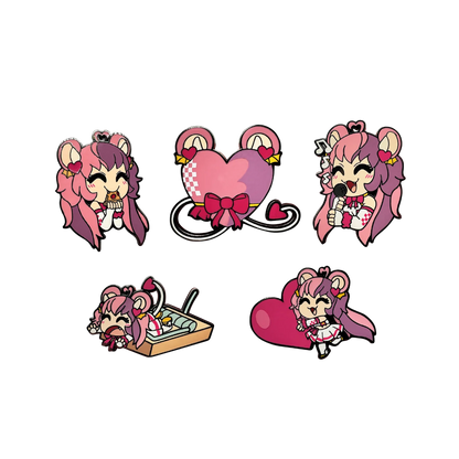 Iron Mouse Youtooz Pin Set