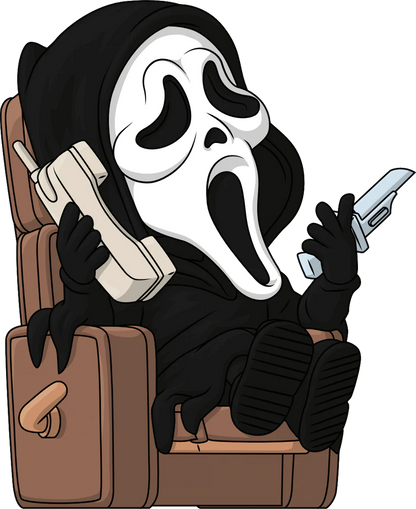 Scream Youtooz Vinyl Figure Ghost Face Lounging