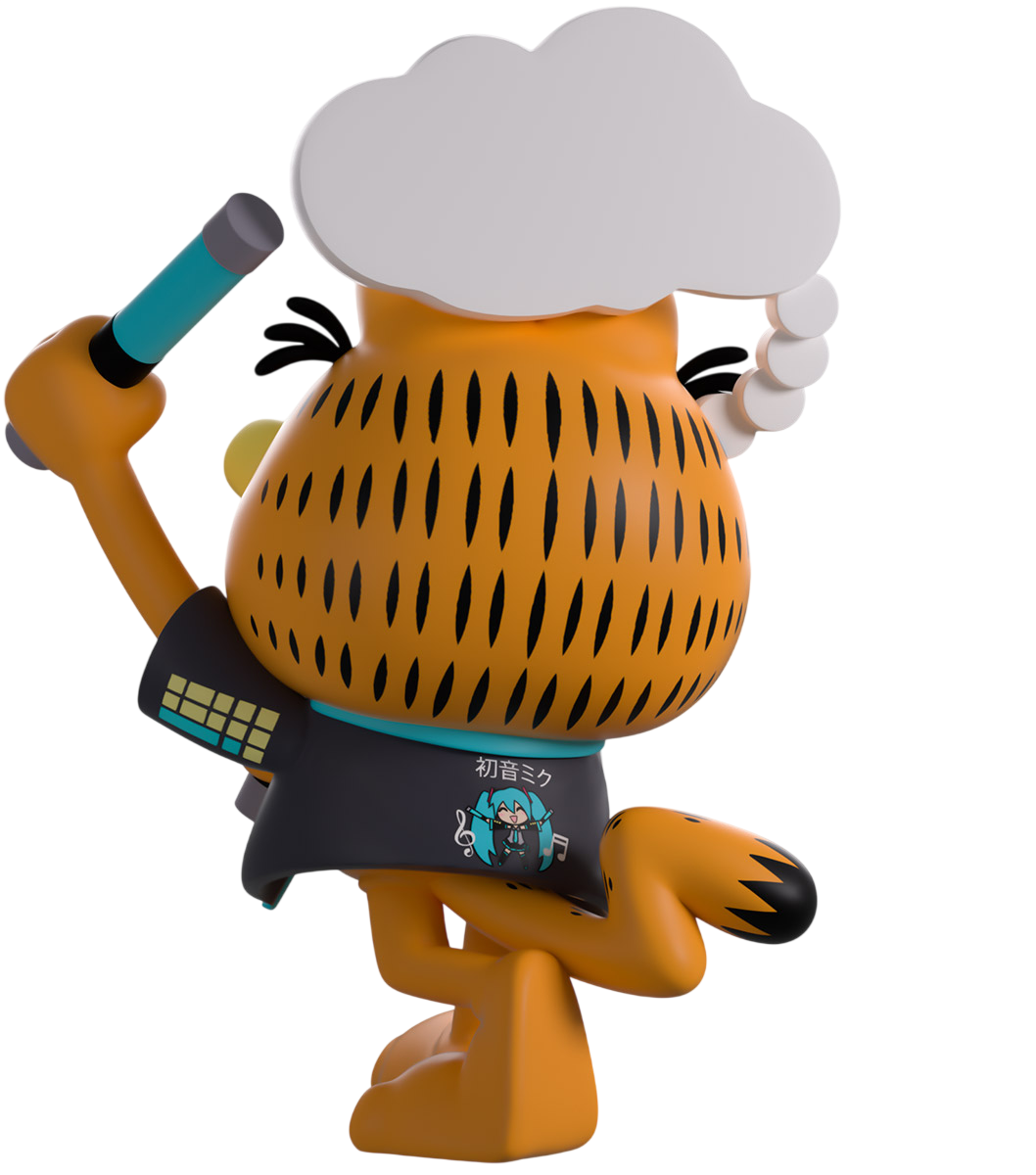 Garfield Youtooz Vinyl Figure Hatsune Miku Concert Garfield
