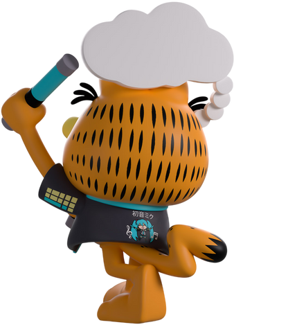 Garfield Youtooz Vinyl Figure Hatsune Miku Concert Garfield