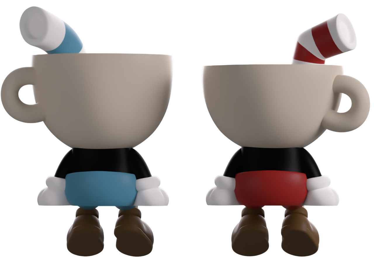 Cuphead Youtooz Monitor Buddiez Cuphead and Mugman