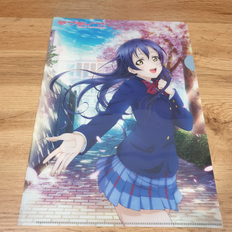 Love Live A4 Clear File Umi Sonoda