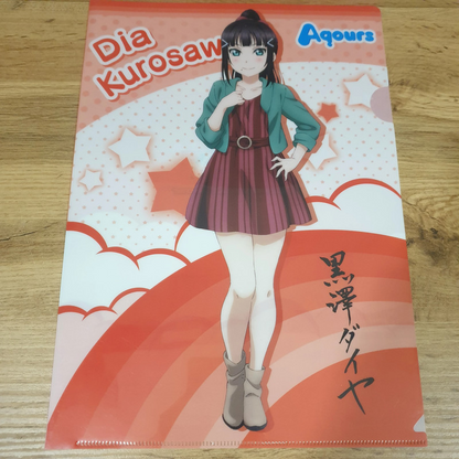 Love Live Sunshine A4 Clear File Dia Kurosawa