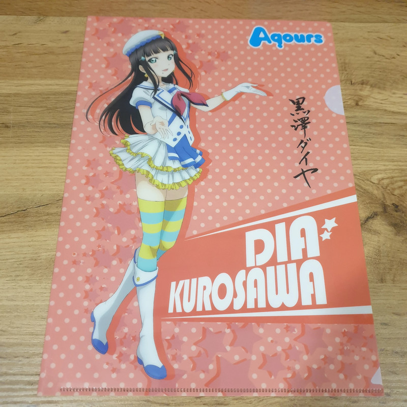 Love Live Sunshine A4 Clear File Dia Kurosawa