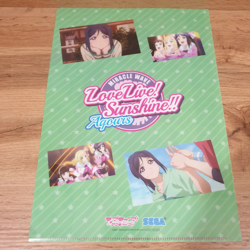 Love Live Sunshine A4 Clear File Kanan Matsuura