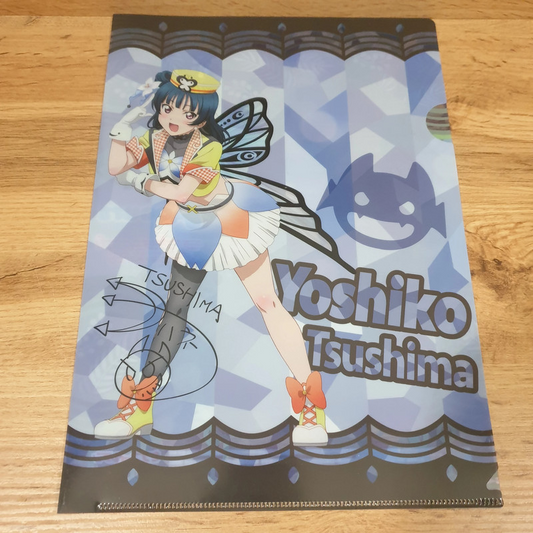 Love Live Sunshine A4 Clear File Yoshiko Tsushima