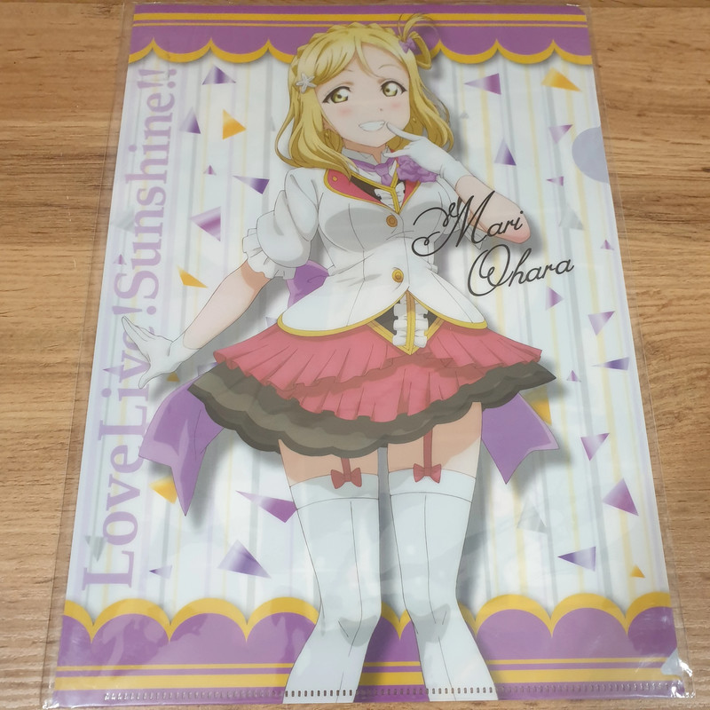 Love Live Sunshine A4 Clear File Mari Ohara