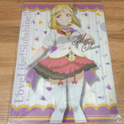 Love Live Sunshine A4 Clear File Mari Ohara