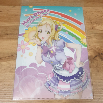 Love Live Sunshine A4 Clear File Mari Ohara