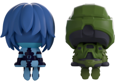Halo Youtooz Monitor Buddiez Master Chief & Cortana